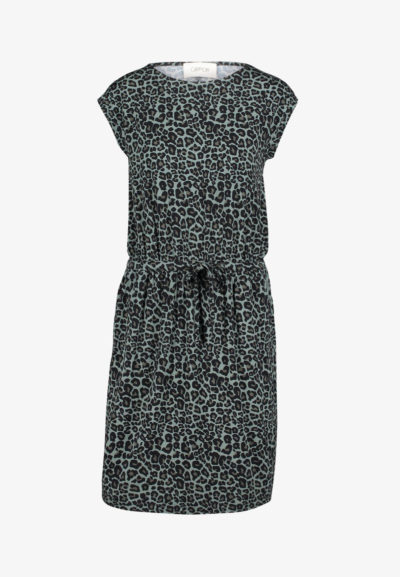 Cartoon Jerseykleid Grun Schwarz Mehrfarbig Zalando De