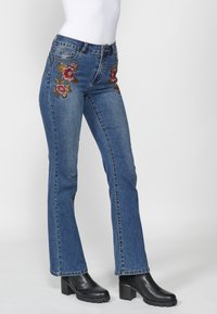 Koroshi Bootcut farmer - azul med   medium blue