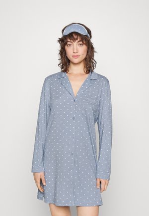 CLASSIC SLEEPDRESS SET - Nattrøjer / negligé - blue melange