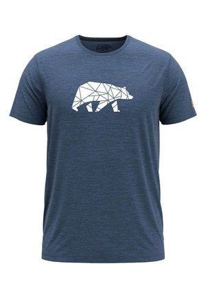 FORSBERG LOKISON  - T-Shirt print - dark blue