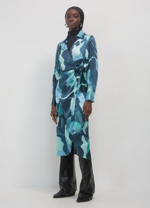 Calliope INCROCIATO SIMIL - Vestito casual - var blu notte