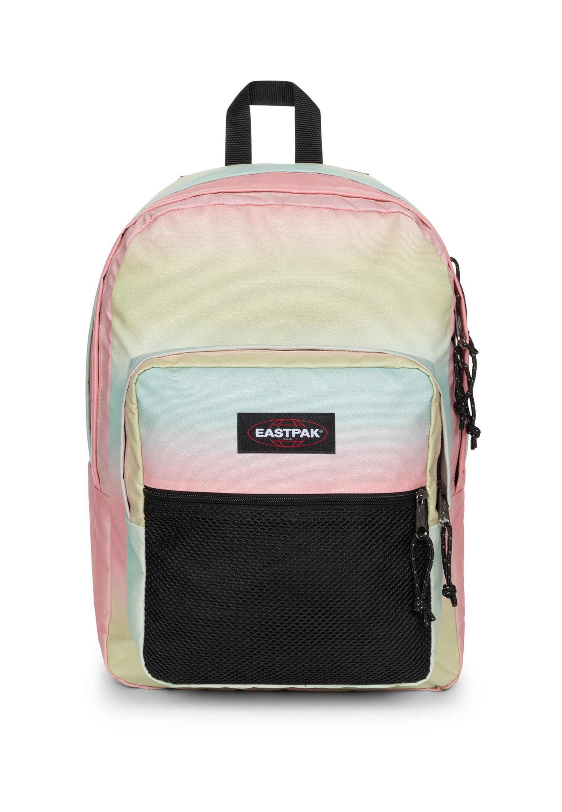 EASTPAK Padded Pak'R Zaino, Taglia Unica, Rosa (Pink Escape 08), 18.01 x 30.02 x 40.01 cm; 381.02 grammi & Oval Single Astuccio Portapenne, Taglia Unica, Rosa (Pink Escape