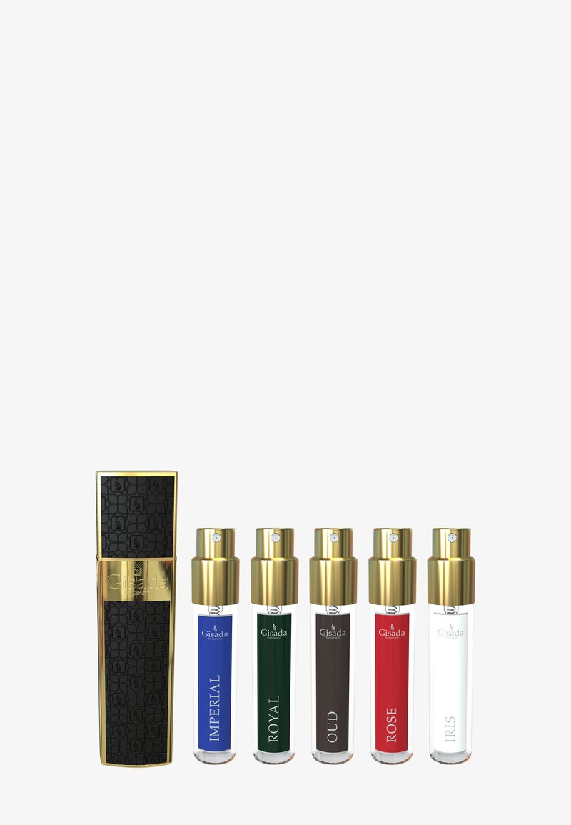 Gisada - LUXURY COLLECTION TRAVEL SET BLACK 5 X 10ML EDP - Set de parfums, Agrandir