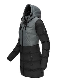 Ragwear ASHANI BLOCK INTL - Parka - black/grey