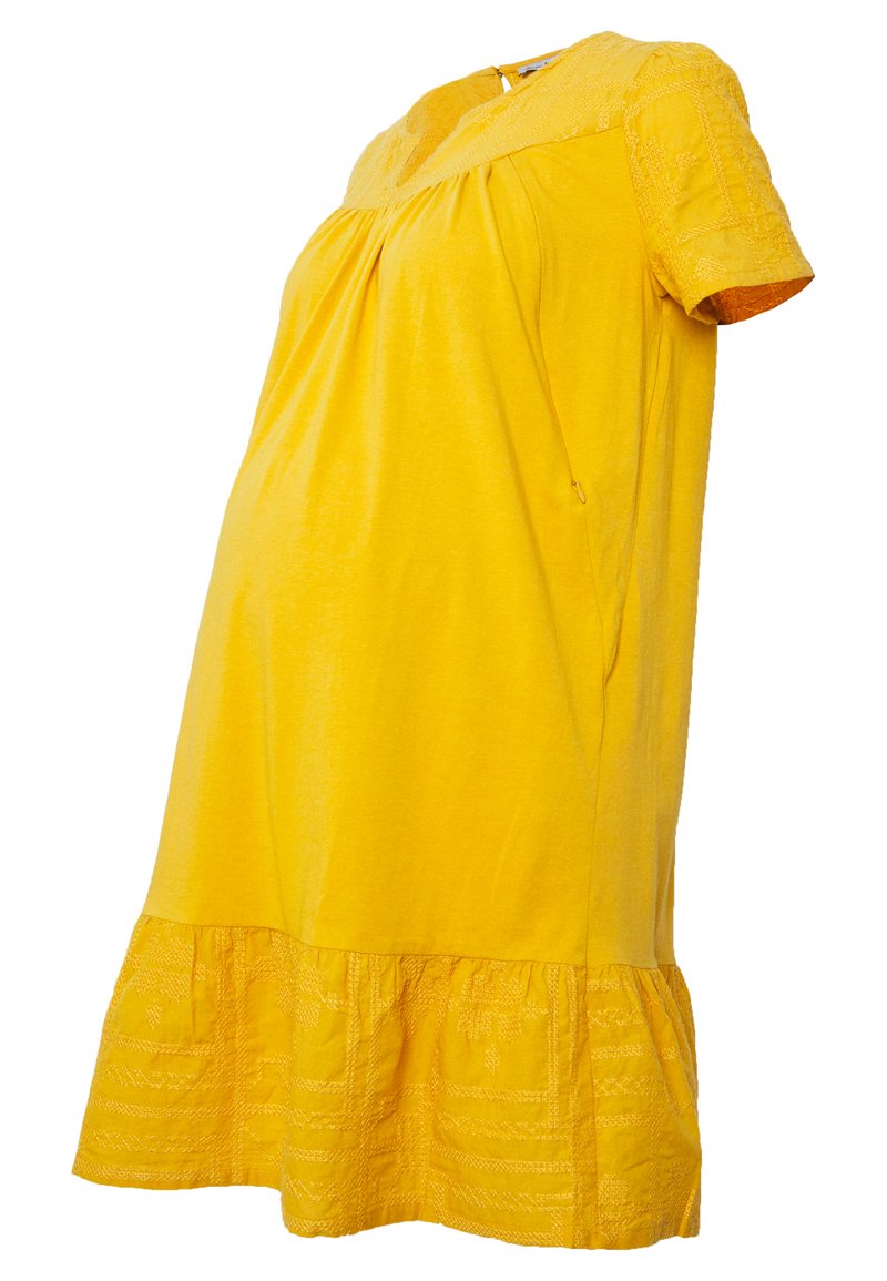 Queen Mum Jerseyjurk geel