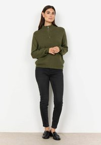 Soyaconcept SC-KANITA 15 - Pulover - olive melange
