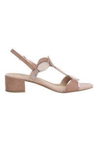 Marco Tozzi Sandaalit nilkkaremmillä - light pink