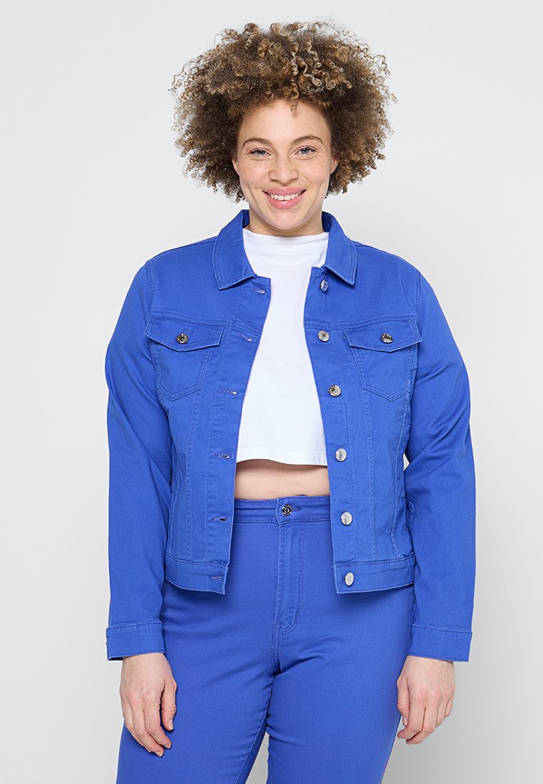 ONLY Carmakoma Spijkerjas koningsblauw