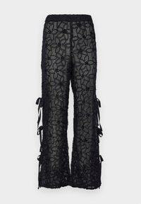 MILA PANTS - Nohavice - black