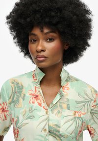 Superdry & Co RESORT - Overhemdblouse - aloha shadow mint
