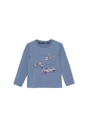 Langarmshirt - china blue
