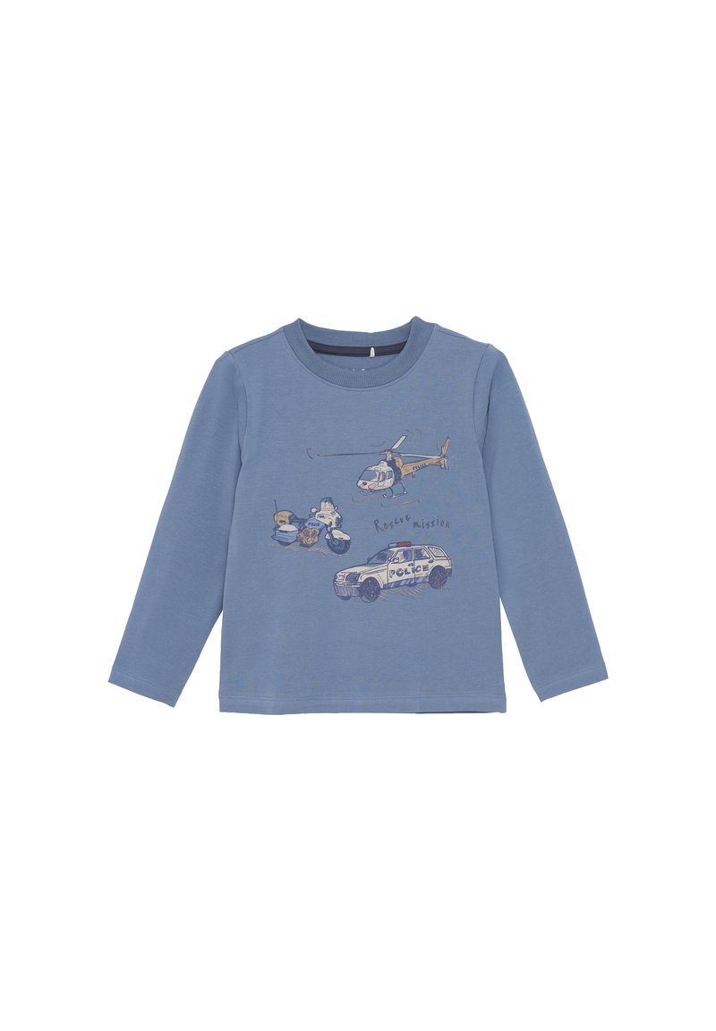 Minymo Langarmshirt - china blue