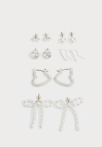 6 PACK - Boucles d'oreilles - silver-coloured