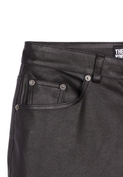 The Kooples FLARE - Lederhose - black