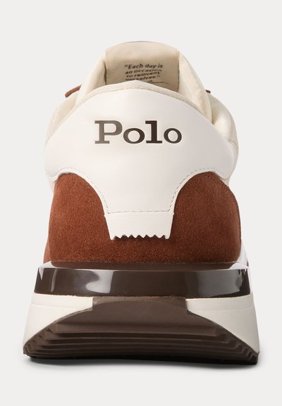 Polo Ralph Lauren TRAIN 89 SUEDE-PANELED SNEAKER UNISEX - Sportbačiai - classic tan/cinnamon