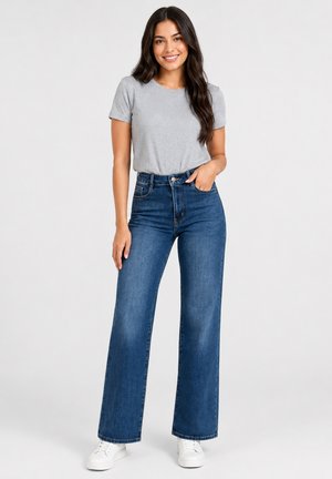 Elara, ELARA JEANS WIDE-LEG JEANS - Wide Leg - blau
