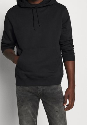 Jersey con capucha - black