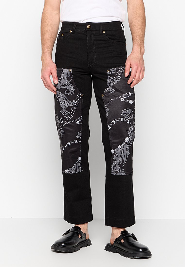 Versace Jeans Couture Relaxed fit jeans zwart Versace Jeans Couture Relaxed fit jeans zwart