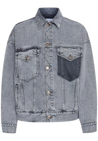 Denim jacket - grey denim