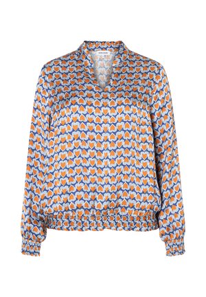 More & More, MORE & MORE VERSPIELTE, LOCKERE HERZCHENPRINT-SATINBLUSE - Bluse - heart print