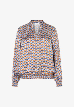 More & More, MORE & MORE VERSPIELTE, LOCKERE HERZCHENPRINT-SATINBLUSE - Bluse - heart print