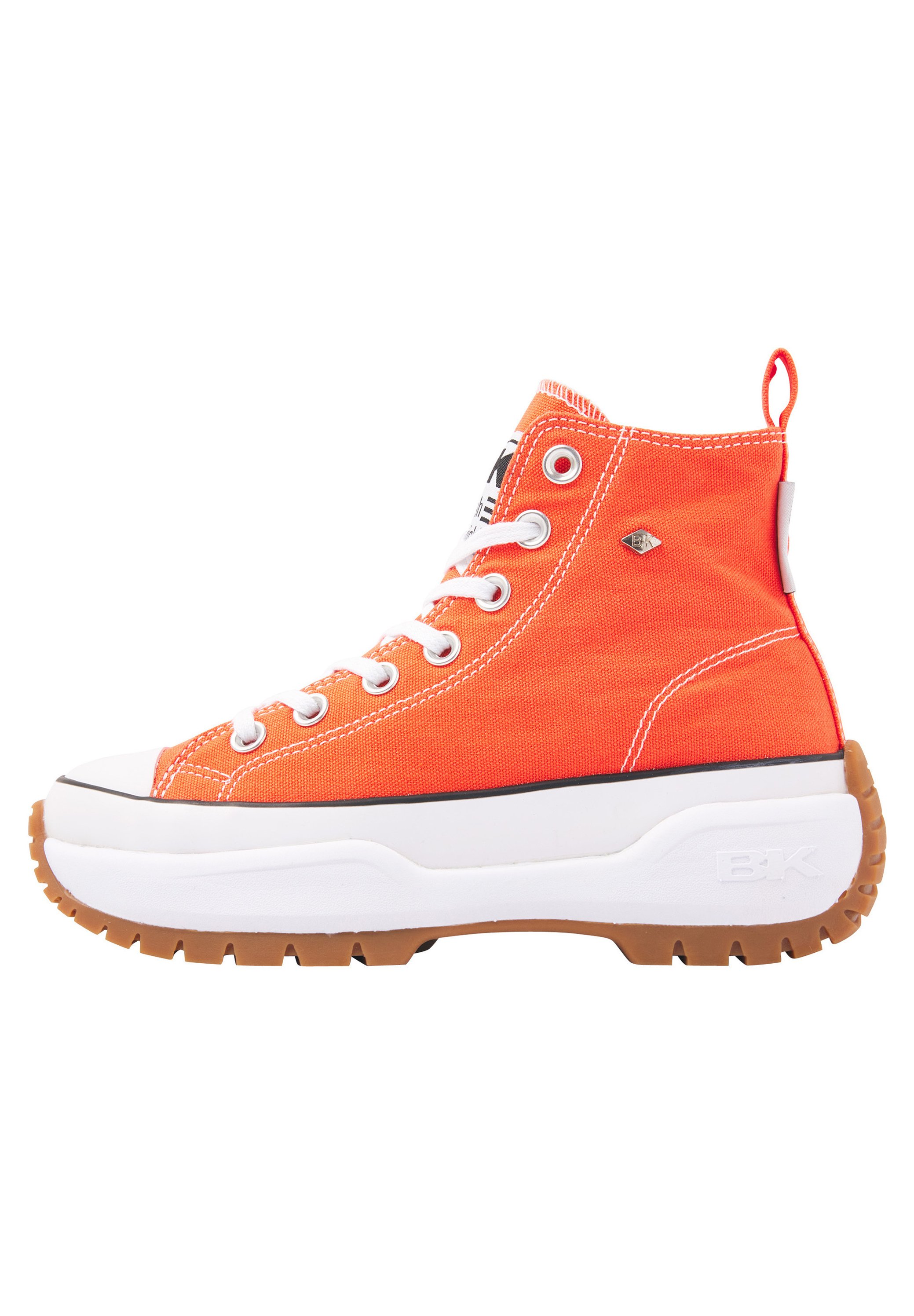 Blauer Dames Sneakers Goud-oranje - Voetsi