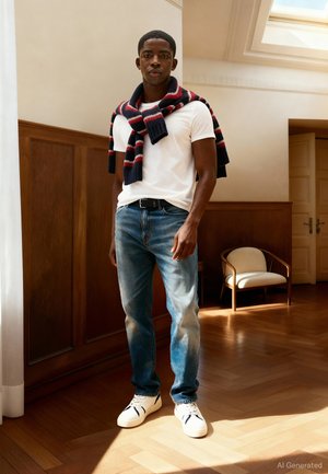 Tommy Jeans TEE - T-shirts basic - classic white