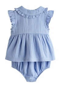 Next SET REGULAR FIT - Skjortklänning - blue woven