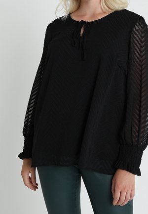 Bluse - black