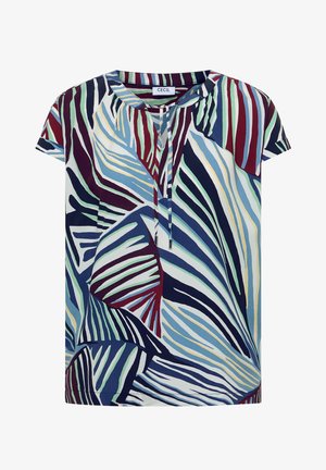 Cecil, DROPPED SHOULDER BLUSE MIT STRUKTUR - Blouse - palm breeze green