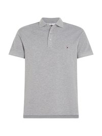 SLIM - Polo - medium grey heather