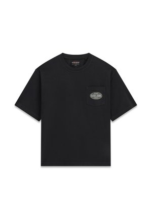Guess, BOXY T-SHIRT - T-Shirt print - schwarz