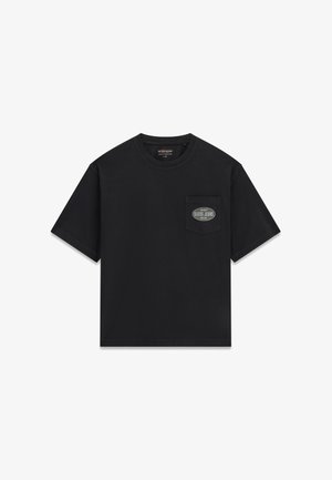 Guess, BOXY T-SHIRT - T-Shirt print - schwarz