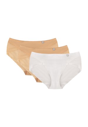 3-PACK - Slip - beige beige white