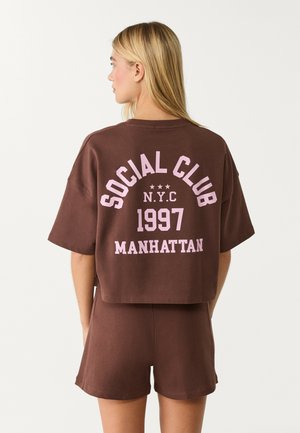 PLACEMENT - T-Shirt print - dark brown