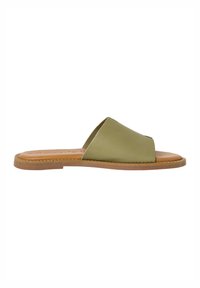 Tamaris Mules - sage