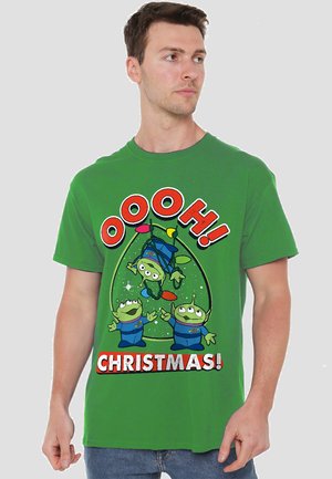 TOY STORY ALIENS CHRISTMAS OOH - Print T-shirt - dark green