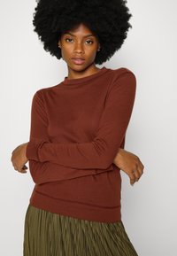 Marc O'Polo DENIM LONGSLEEVE  - Camisola - pecan