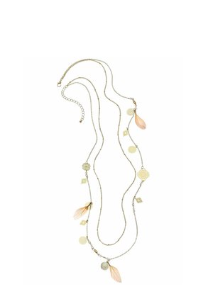 Collana - goldfarben-rosa