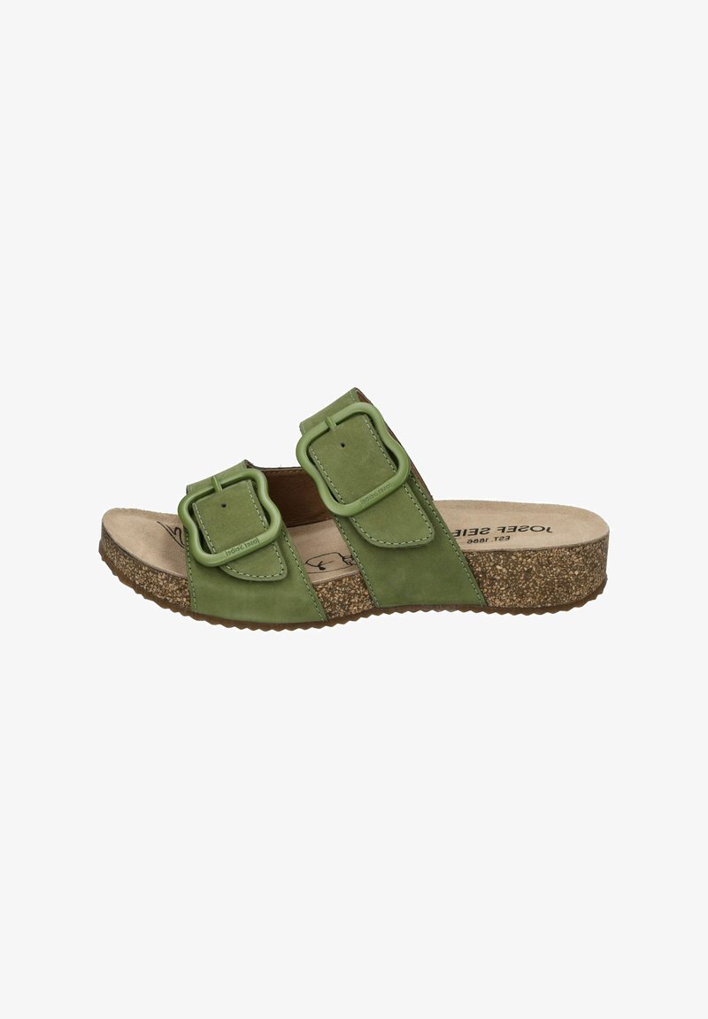 Josef Seibel TONGA - Matalakantaiset pistokkaat - khaki