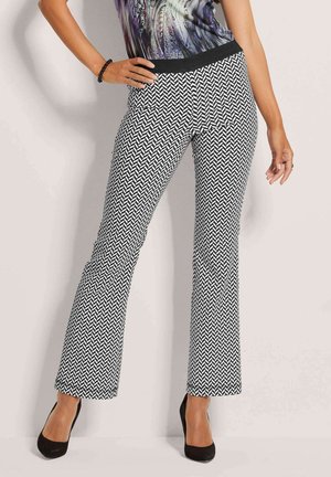 Broek - black   natural white