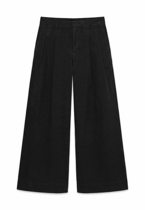 Vero Moda, TROUSERS VMNOVA MID WAIST TROUSERS - Pantalon classique - black