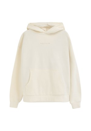 Polo Club, SWEATSHIRT WOMAN ZURI LONG SLEEVE REGULAR FIT - Jersey con capucha - ecru