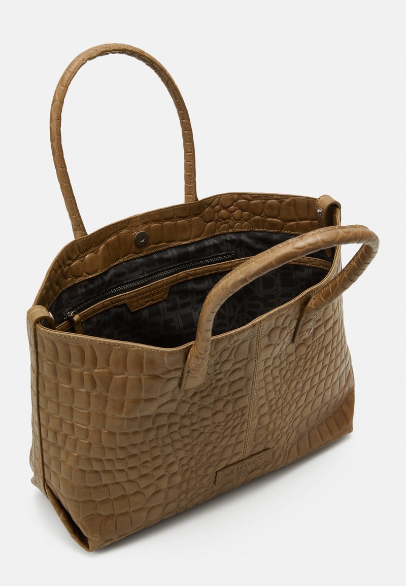 Damen Handtaschen | Liebeskind Berlin CHELSEA KROKO SHOPPER M SHOPPING BAG AUS LEDER IN KROKO-OPTIK Handtasche oakmoss/dunkelgrü Damen Handtaschen | Liebeskind Berlin CHELSEA KROKO SHOPPER M SHOPPING BAG AUS LEDER IN KROKO-OPTIK Handtasche oakmoss/dunkelgrü