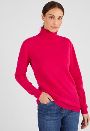 COL ROULÉ EN  - Jersey de punto - pink