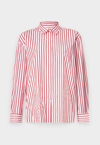 CLASSIC STRIPED - Užsagstoma palaidinė - orange red