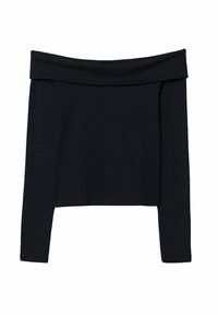 OFF-THE-SHOULDER  - Top s dlhým rukávom - black