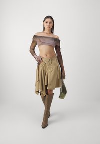 Jaded London UP FOLD OVER - Bluză cu mânecă lungă - multi
