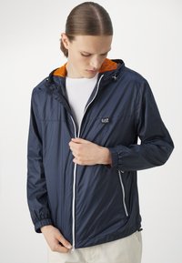 EA7 Emporio Armani JACKET - Summer jacket - blu navy