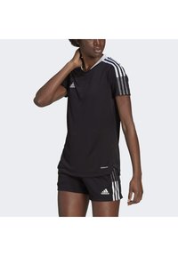 adidas Performance TIRO21 TR JERSEY W - Nyomott mintás póló - black